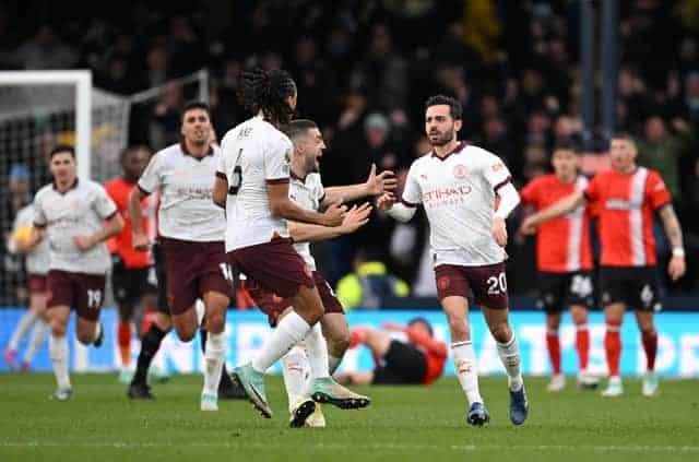 Man City Đè Bẹp Luton Town 6-2 tại ngoại hạng anh